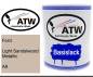 Preview: Ford, Light Sandalwood Metallic, A8: 1L Lackdose, von ATW Autoteile West.